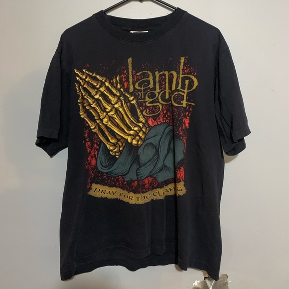 Vintage Lamb Of God Preying for the Cleansing Shirt - Picture 1 of 4